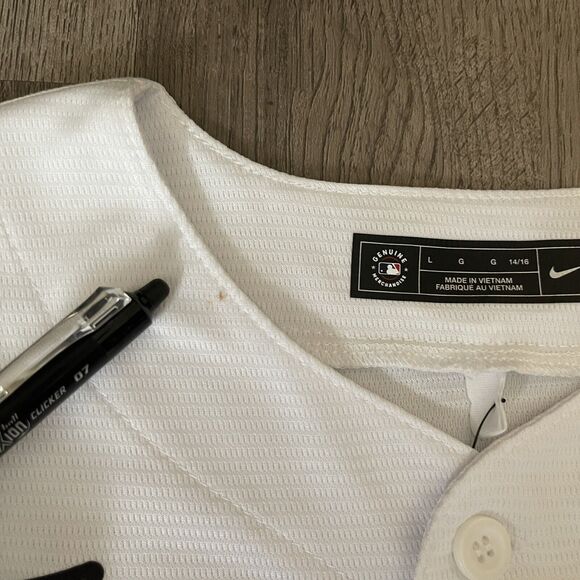 Nike MLB Arizona Diamondbacks 2022 All-Star Game Jersey White Youth Size Large - Picture 3 of 16